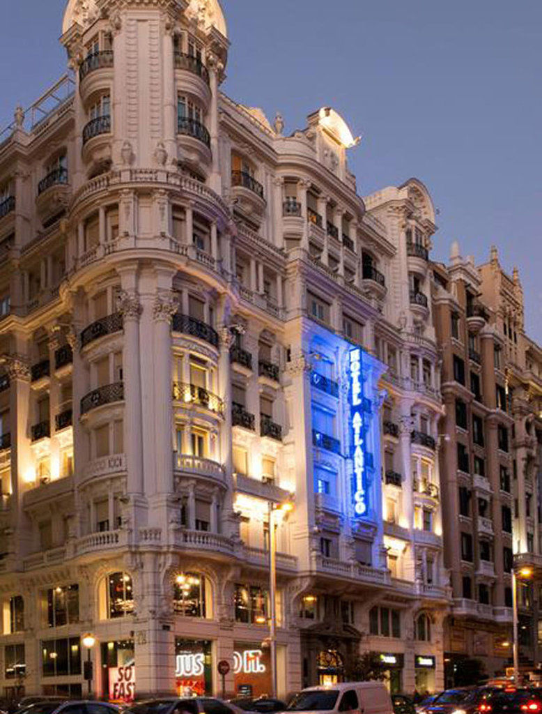 Hotel Atlantico Madrid Eksteriør bilde